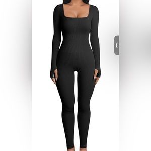 OQQ Ribbed Yoga Jumpsuit - Amazon